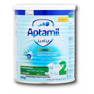 APTAMIL 2 PREMIUM FOLLOW ON FORMULA 6-12 MONTHS 400 GM